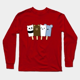 Bear Popsicles Long Sleeve T-Shirt